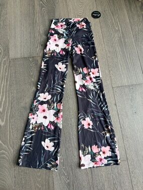 Exotica Exotic at Heart Soft to Touch High Waisted Bootleg Flare Pant Size S
